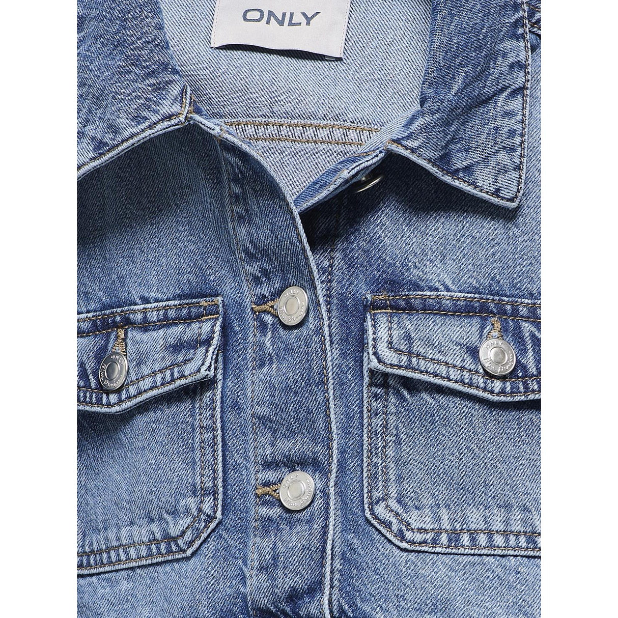 kids ONLY Medium Blue Denim Koglumi Ls Jacket Dnm Pim Noos