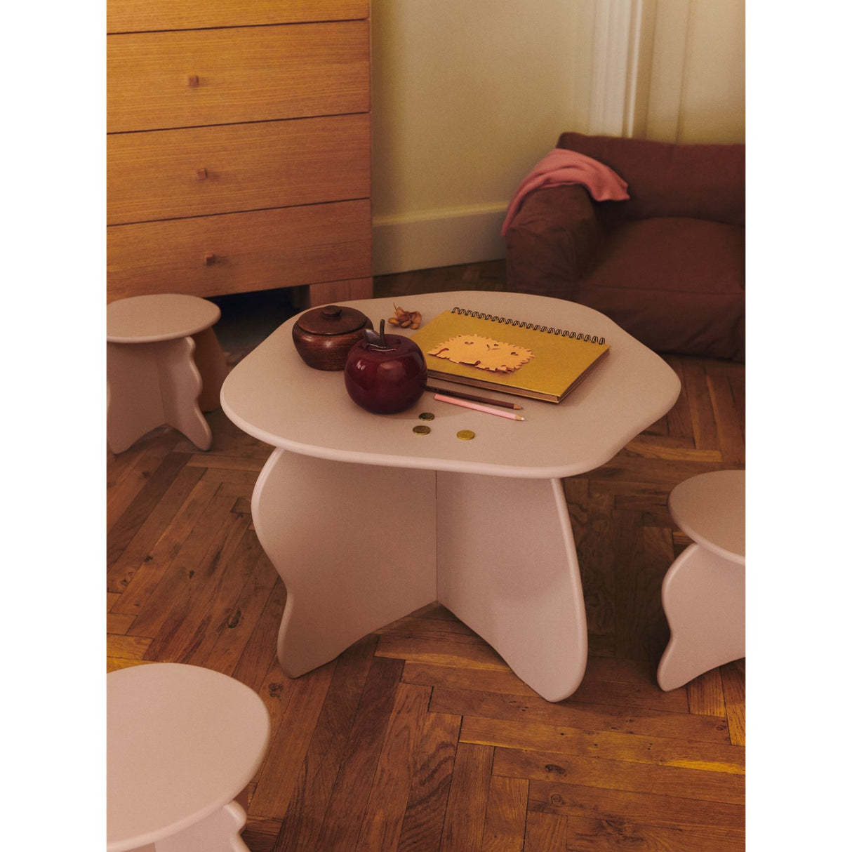 Ferm Living Deep Red Apple Money Bank