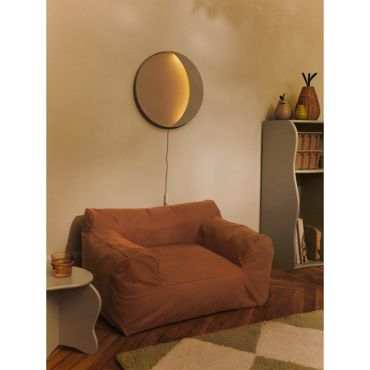 Ferm Living Tan Billow Bean Bag