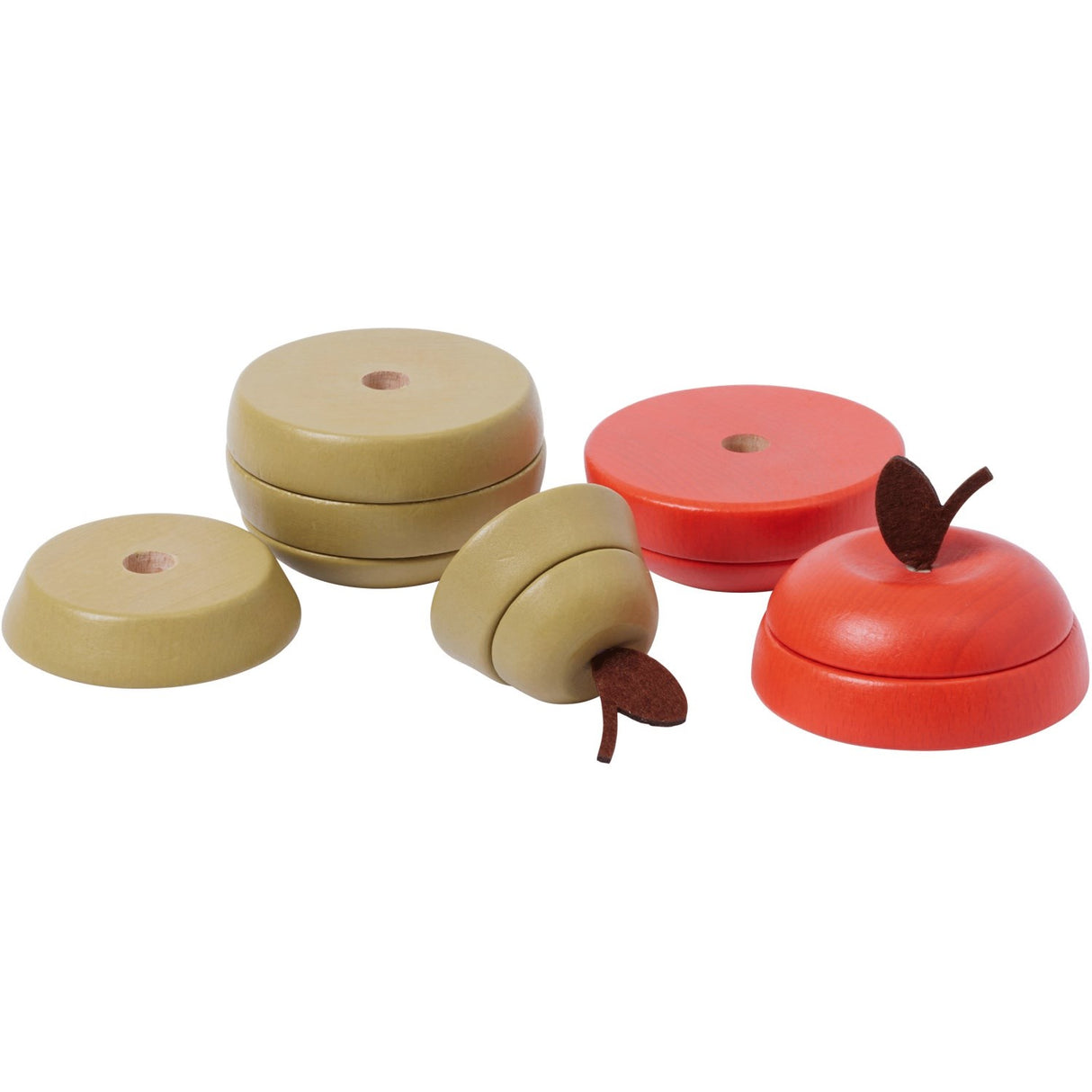 Ferm Living Multi Stacking Apple And Pear 2-Pack