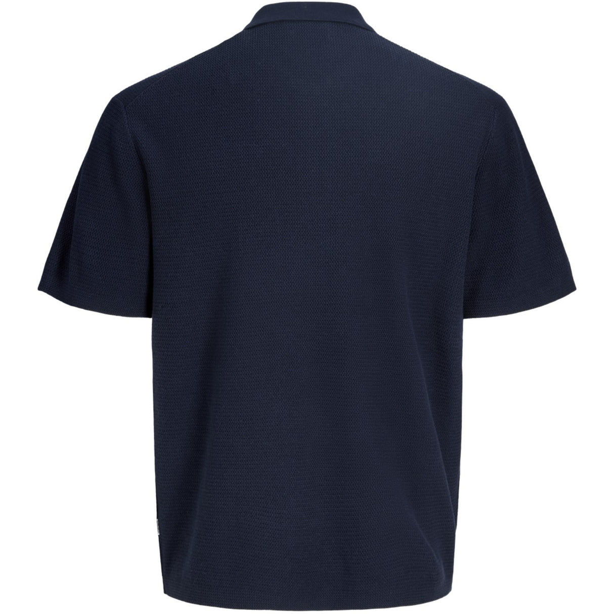 Jack & Jones Junior Navy Blazer Jjmax Knit Zip Polo Ss Jnr