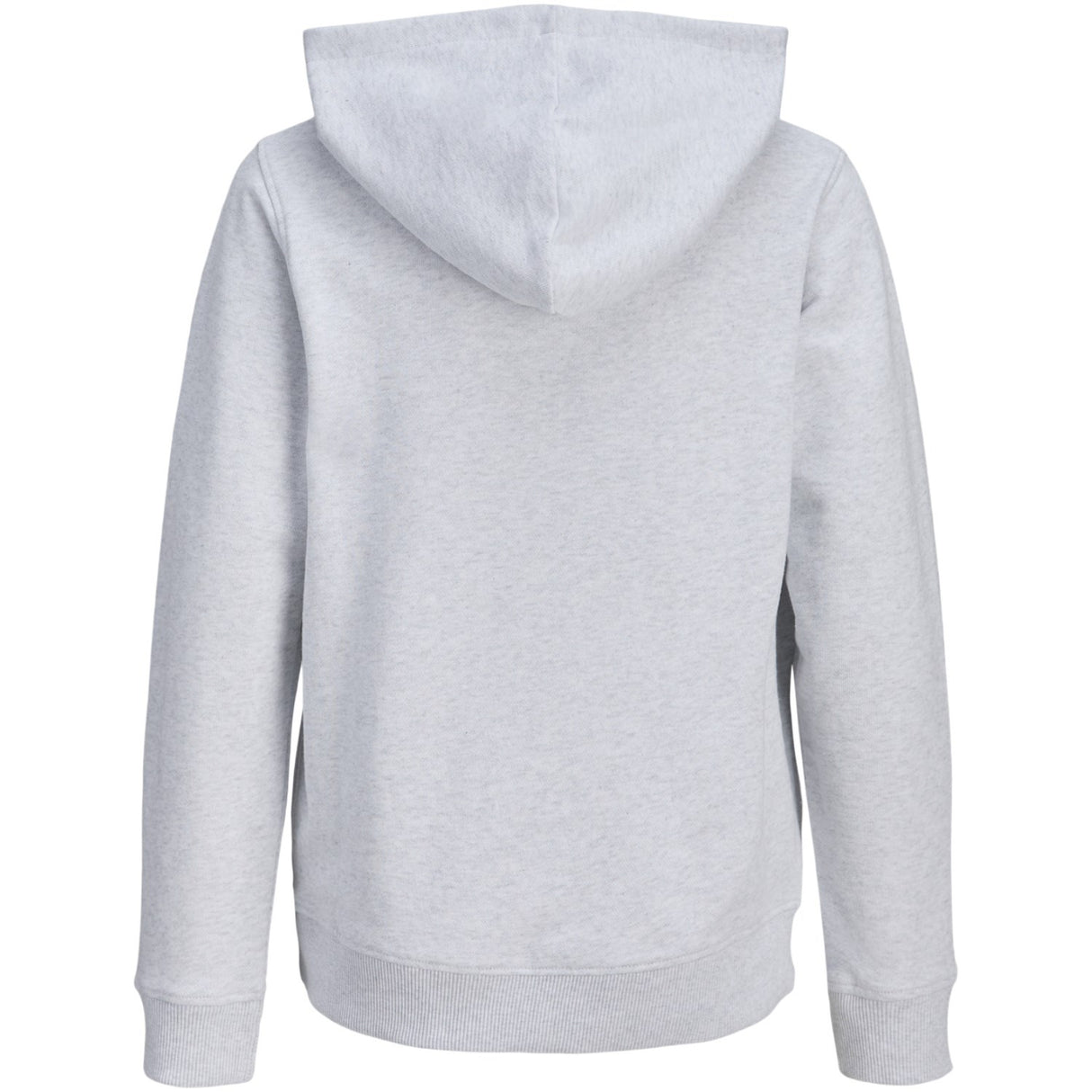 Jack & Jones Junior White Melange Jjcollege Logo Sweat Hood Jnr