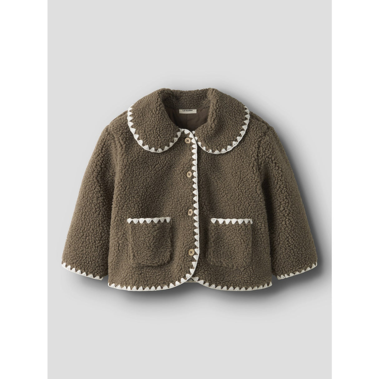 Lil'Atelier Shitake Nmflajo Ls Loose Jacket Lil
