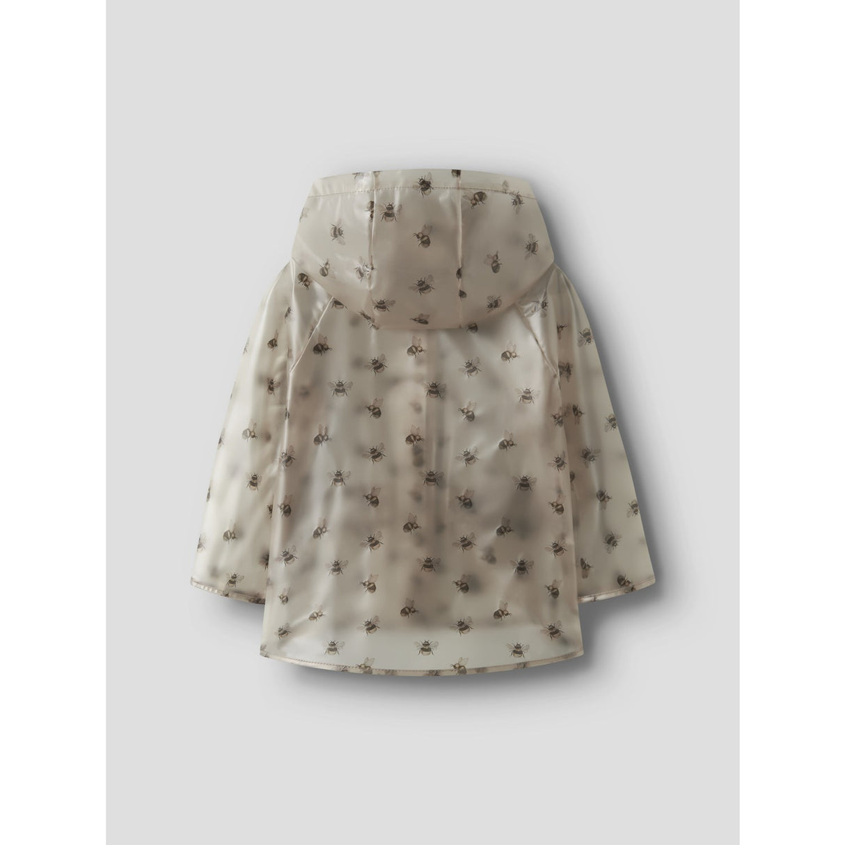 Lil'Atelier Turtledove Bee Nmnmamio Loose Rain Jacket Fo Lil