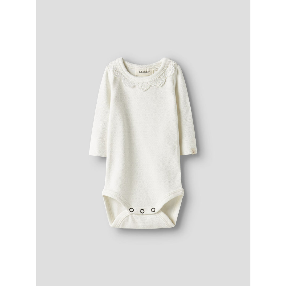 Lil'Atelier Coconut Milk Nbftapia Ls Slim Body Lil