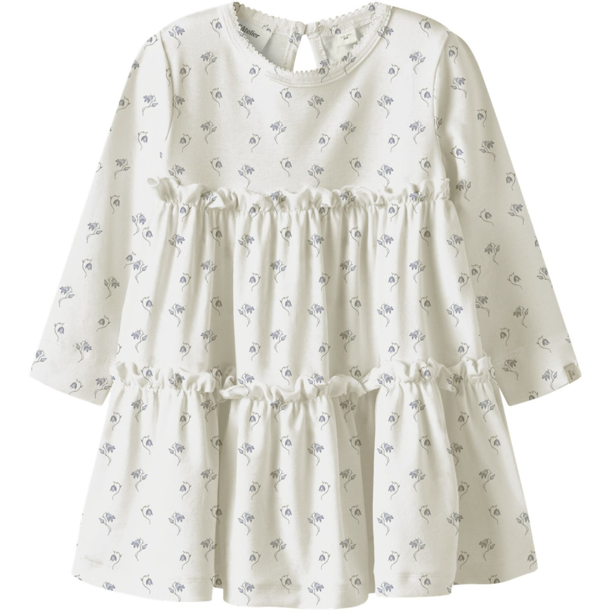 Lil'Atelier Coconut Milk Bell Flower Nmfgayo Sel Ls Dress Lil