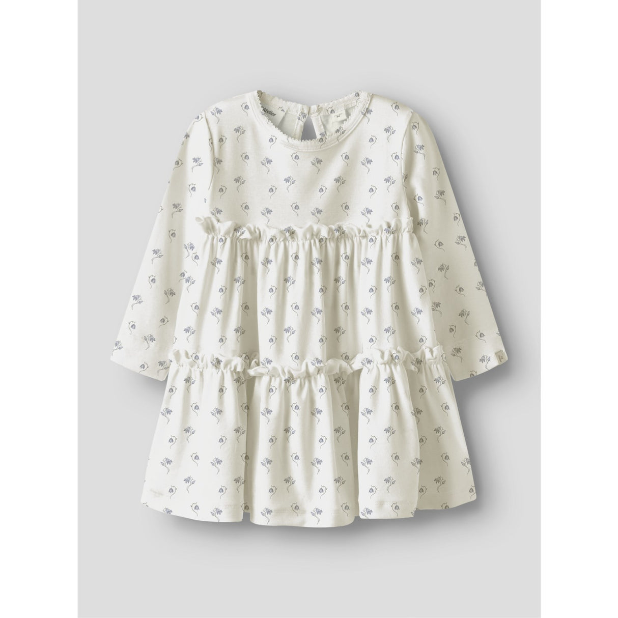 Lil'Atelier Coconut Milk Bell Flower Nmfgayo Sel Ls Dress Lil
