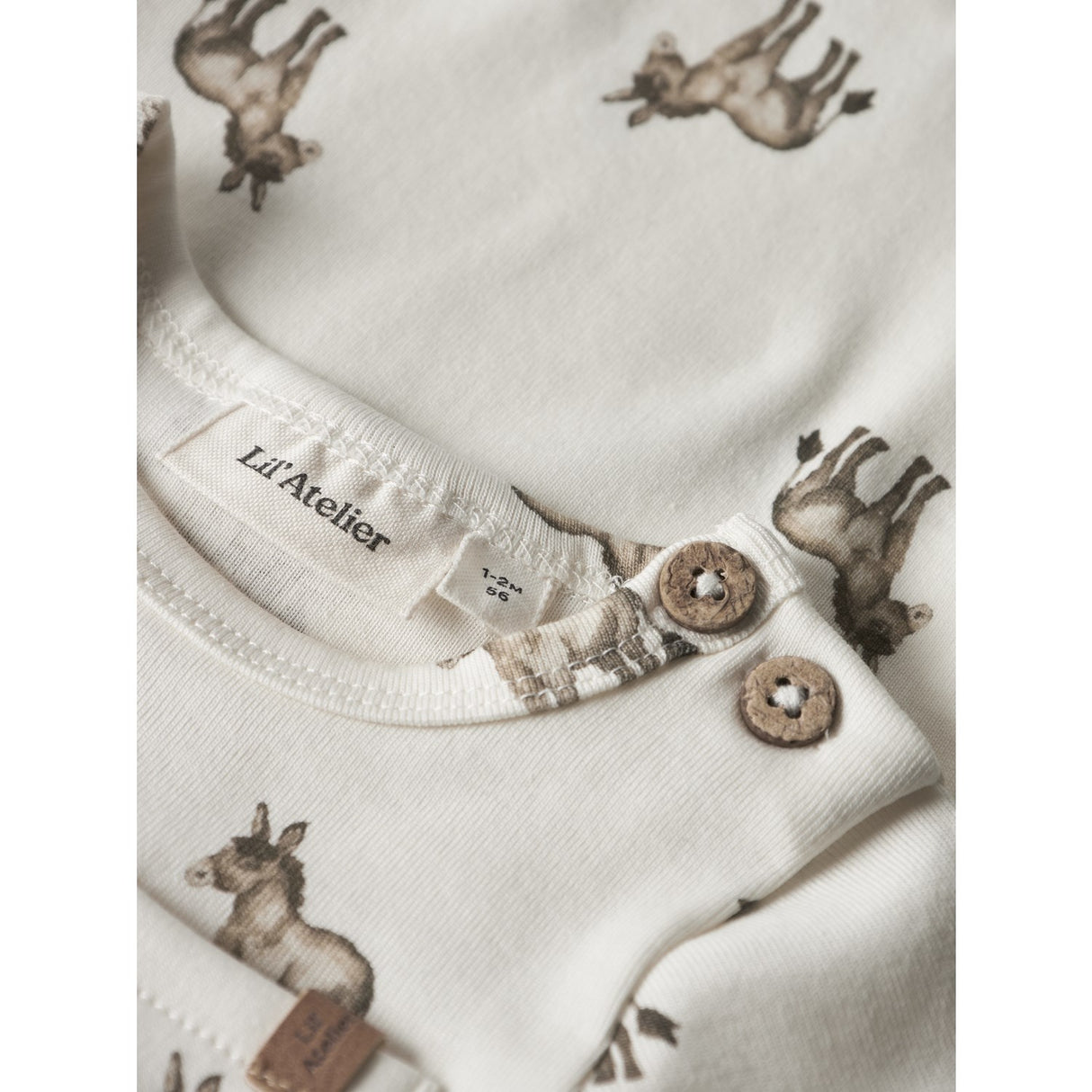 Lil'Atelier Coconut Milk Donky Nbmlayo Sev Ls Slim Body Lil