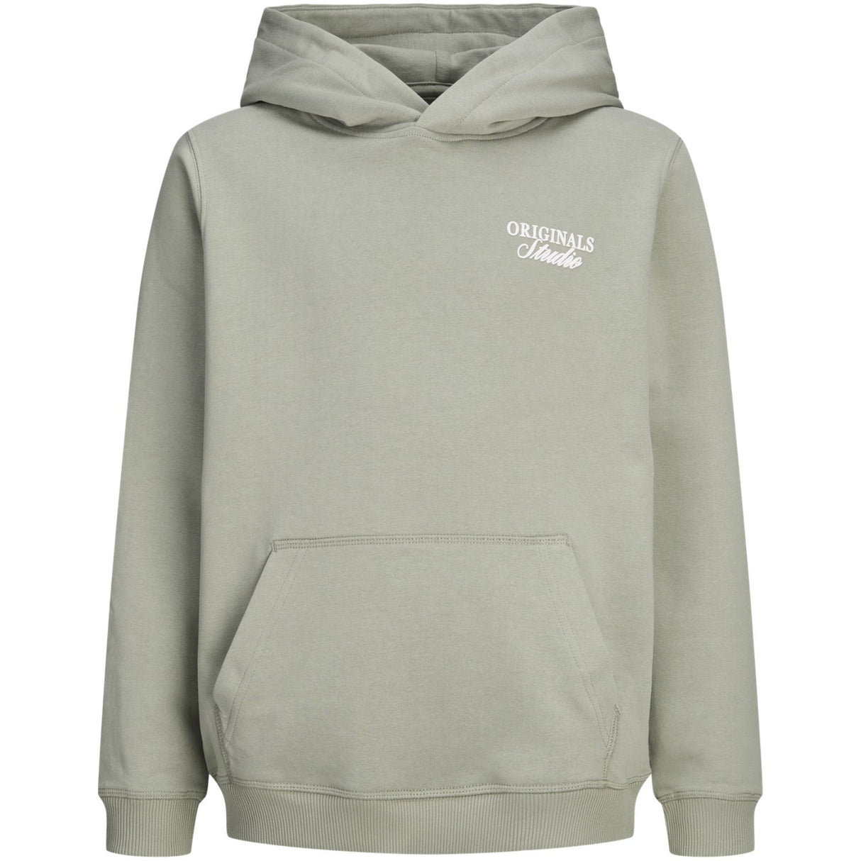 Jack & Jones Junior Seagrass Jornorrebro Typo Back Sweat Hood Sn Jnr