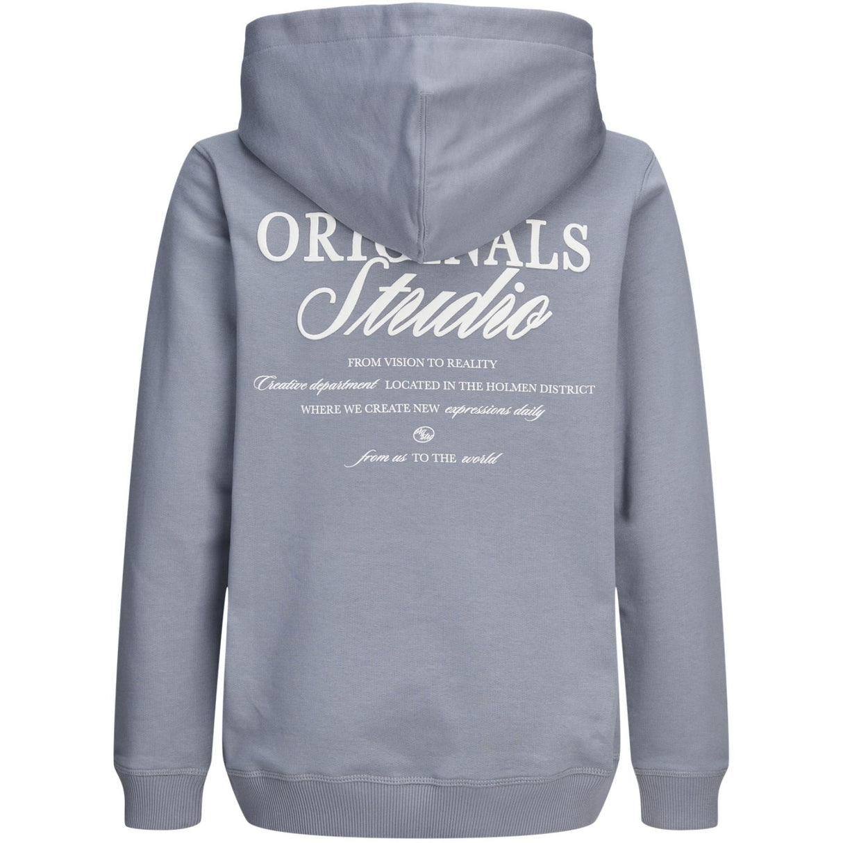 Jack & Jones Junior Tradewinds Jornorrebro Typo Back Sweat Hood Sn Jnr