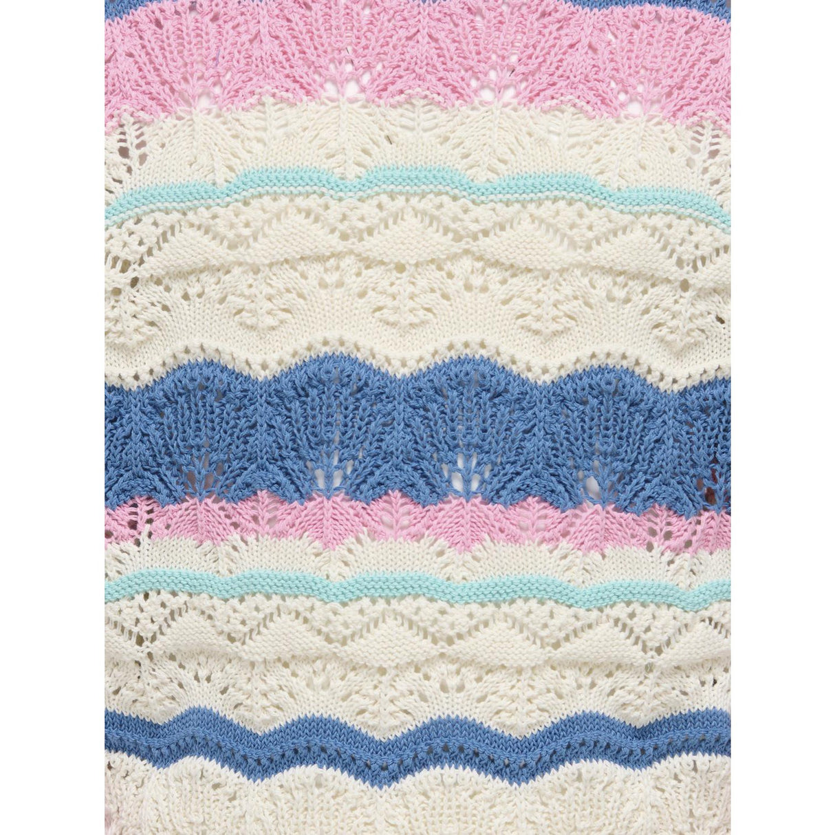 kids ONLY Tofu Begonia Pink/Harbor Gray/Riviera Kogdonna Life Ls Pattern Pullover Knt