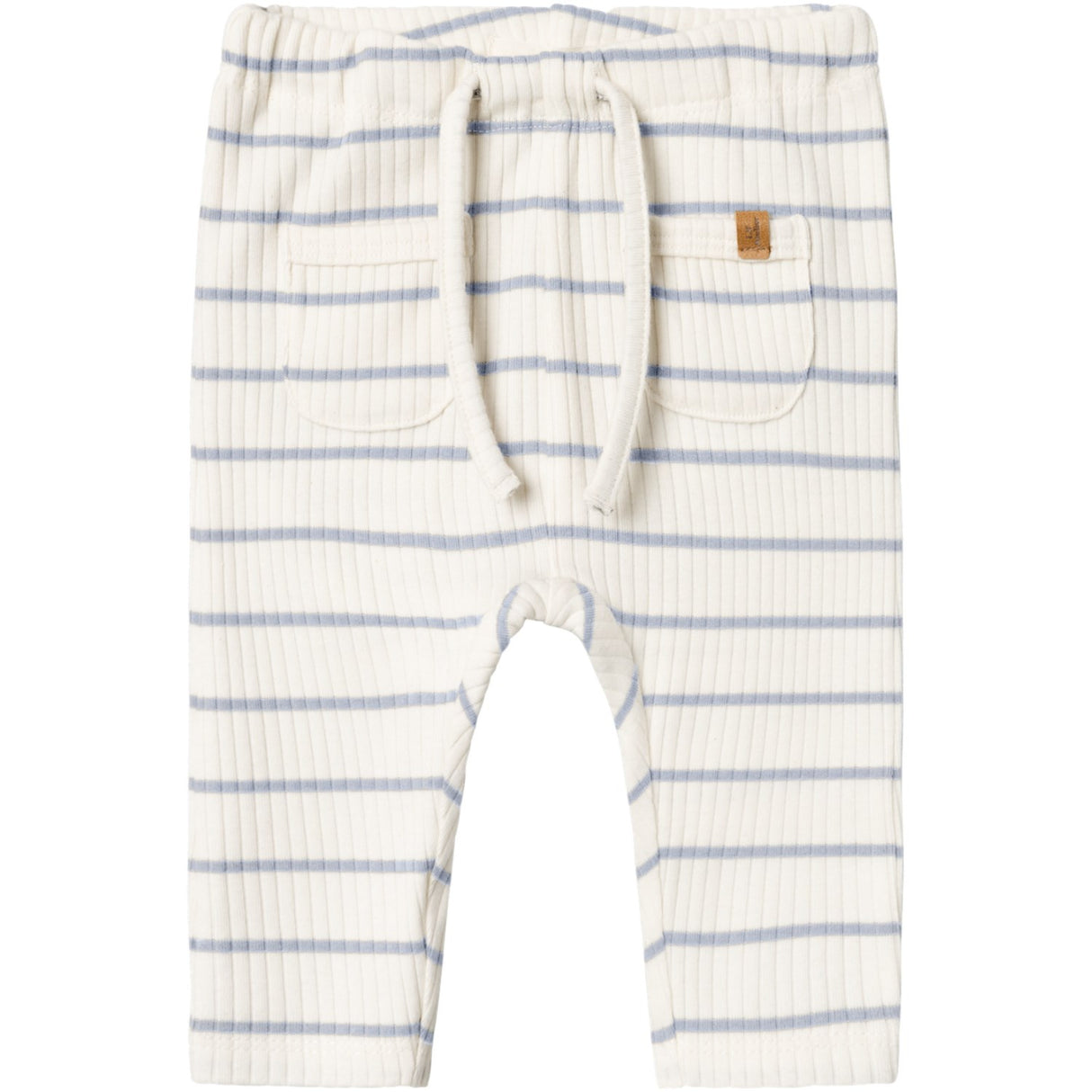 Lil'Atelier Coconut Milk Zen Blue Nbmkail Reg Pants Lil Noos