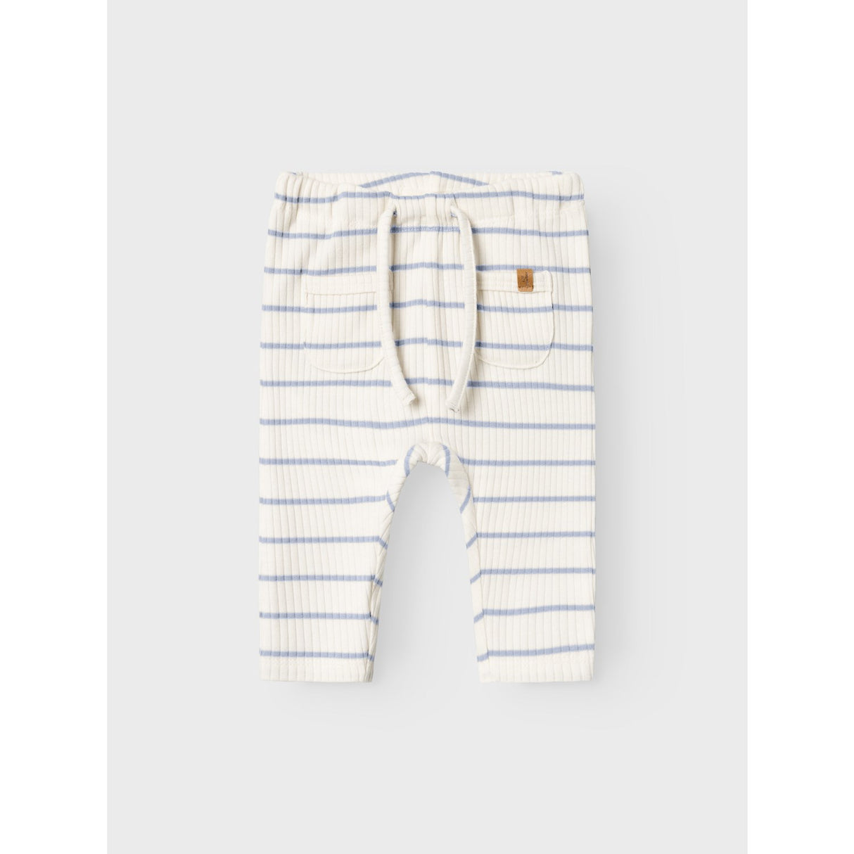 Lil'Atelier Coconut Milk Zen Blue Nbmkail Reg Pants Lil Noos