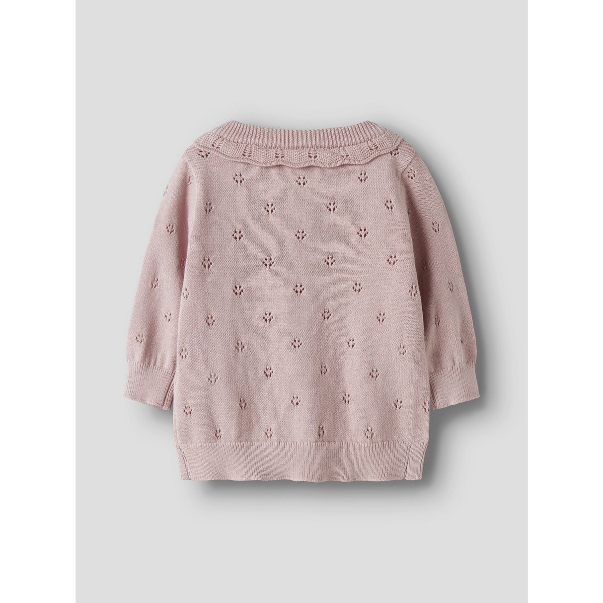 Lil'Atelier Peach Whip Melange Nbfdorina Ls Knit Card Lil