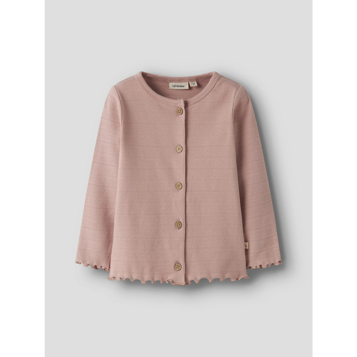 Lil'Atelier Misty Rose Nmfdimia Ls Slim Card Lil