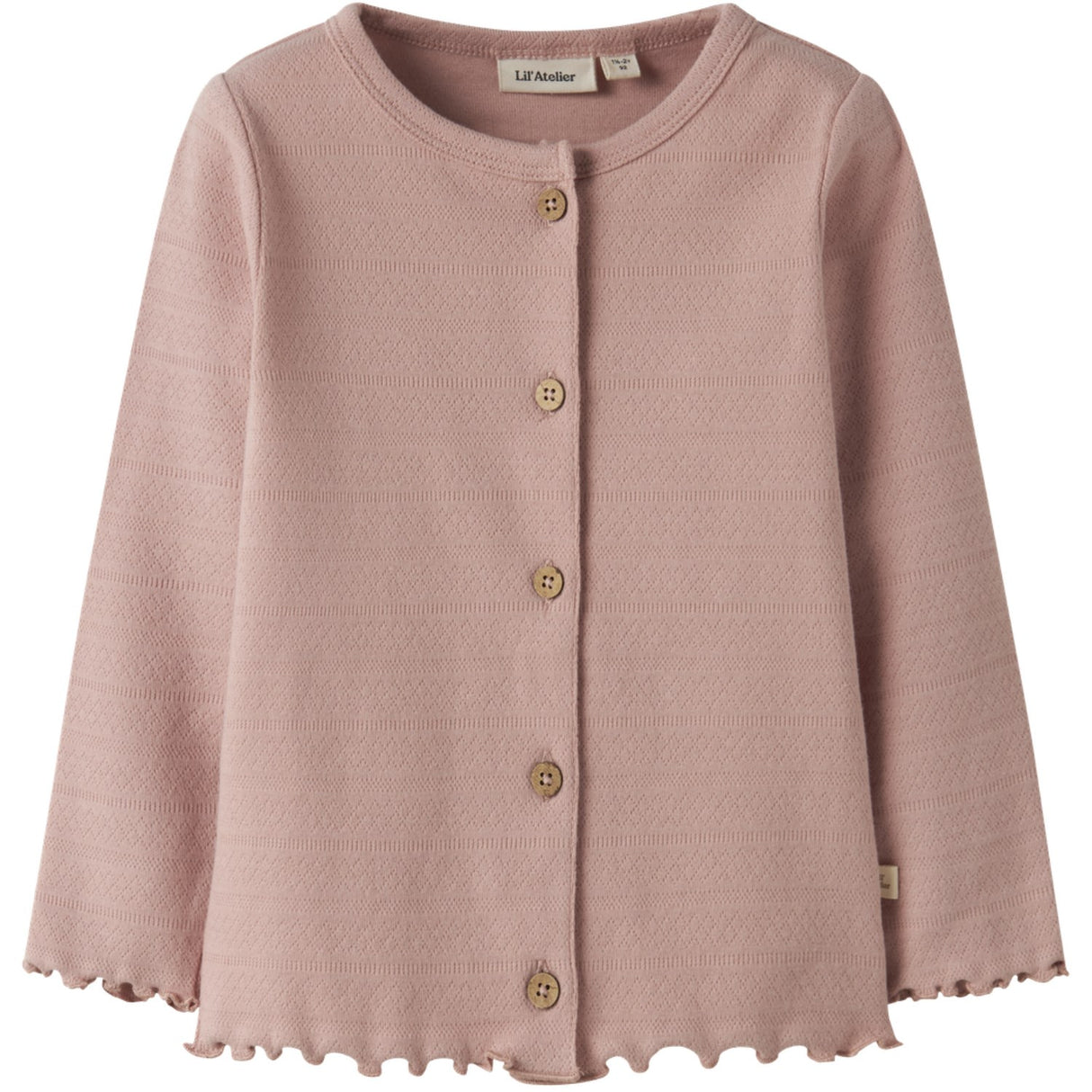 Lil'Atelier Misty Rose Nmfdimia Ls Slim Card Lil