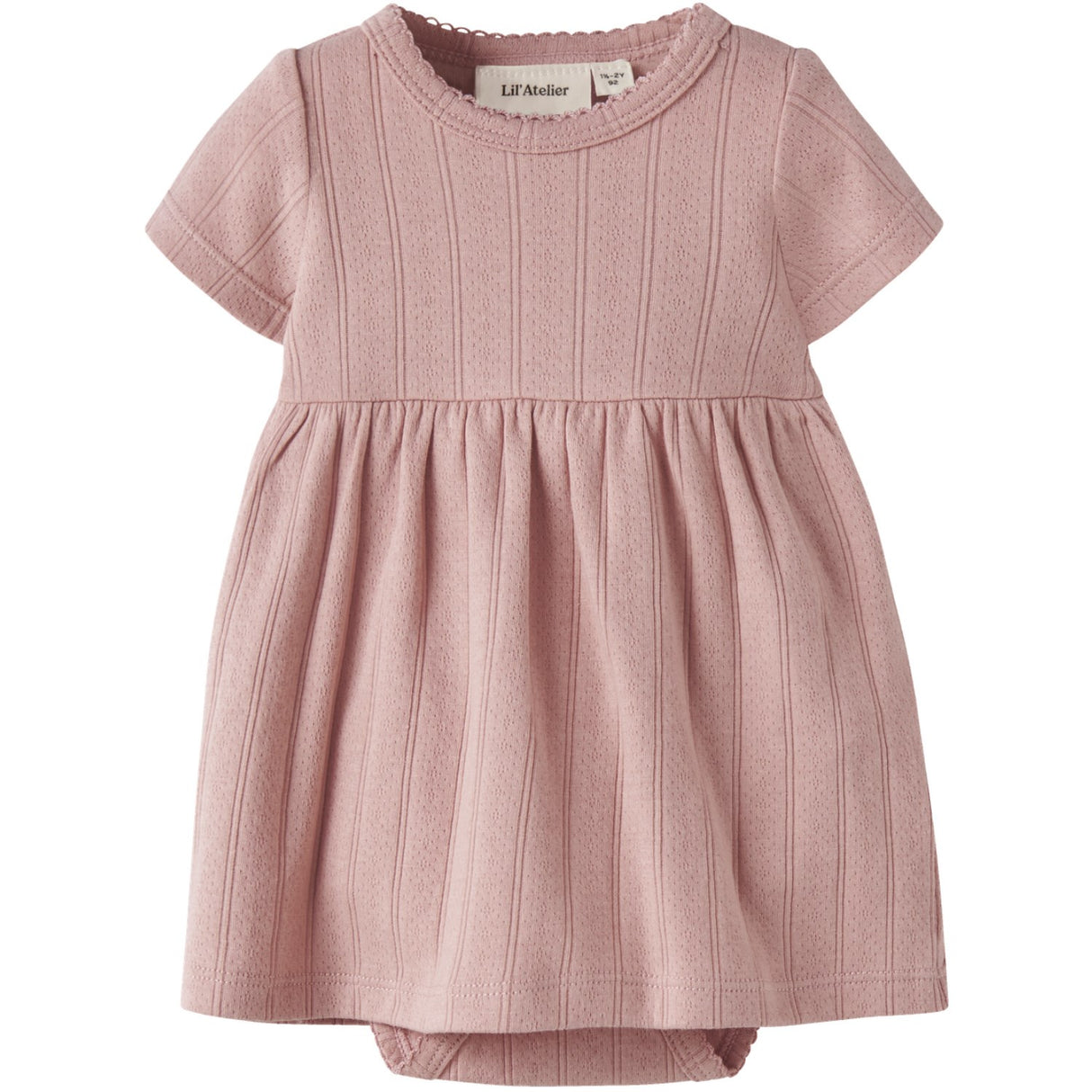Lil'Atelier Misty Rose Nbffalina Ss Body Dress Lil