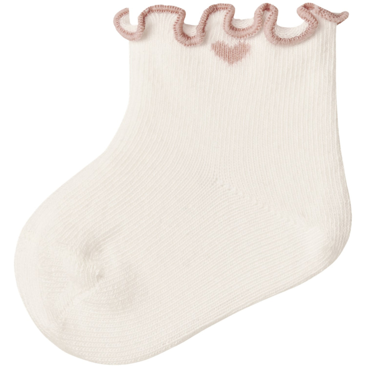 Lil'Atelier Coconut Milk Misty Rose Nbffiducia Socks Lil