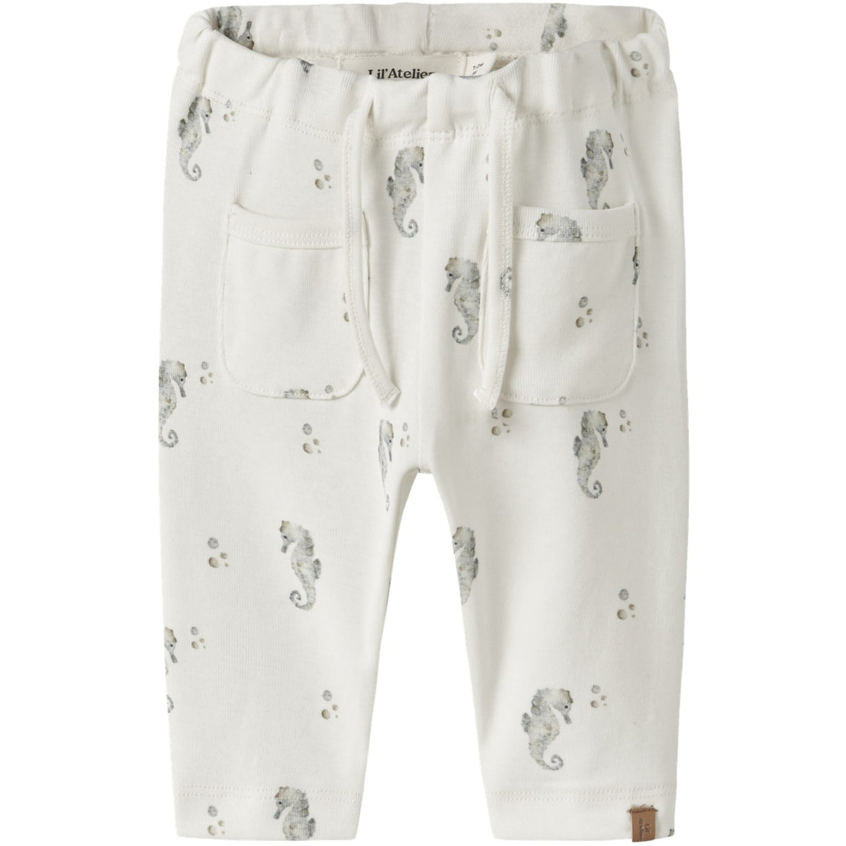 Lil'Atelier Coconut Milk Seahorse Nbmgayo Sas Loose Pants Lil