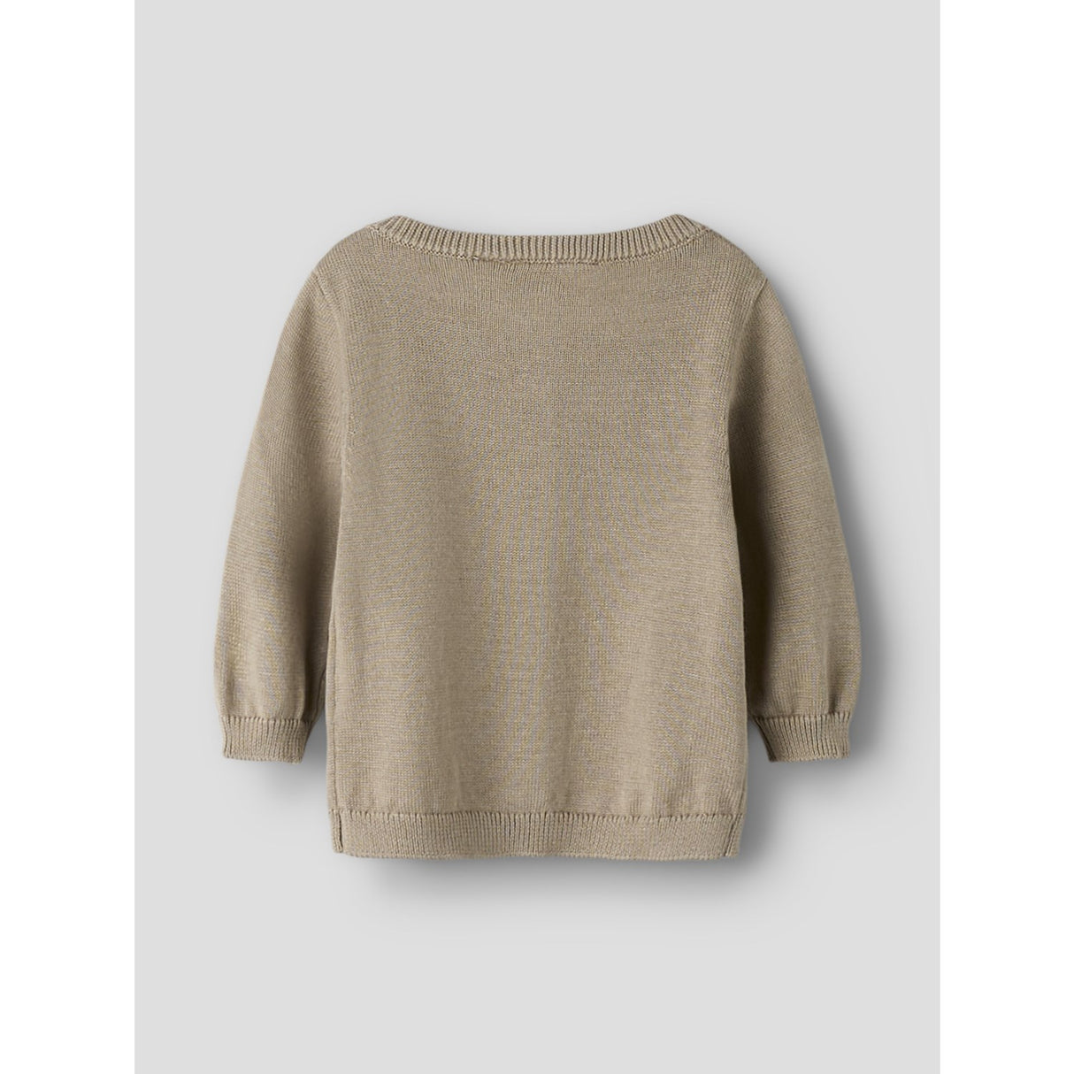 Lil'Atelier Oxford Tan Nbnduno Ls Knit Card Lil