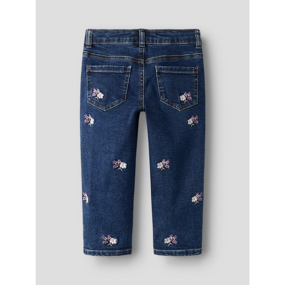 Name It Denim Blue Emb Nmfbella Mom Emb Jeans 1224-Fr Noos