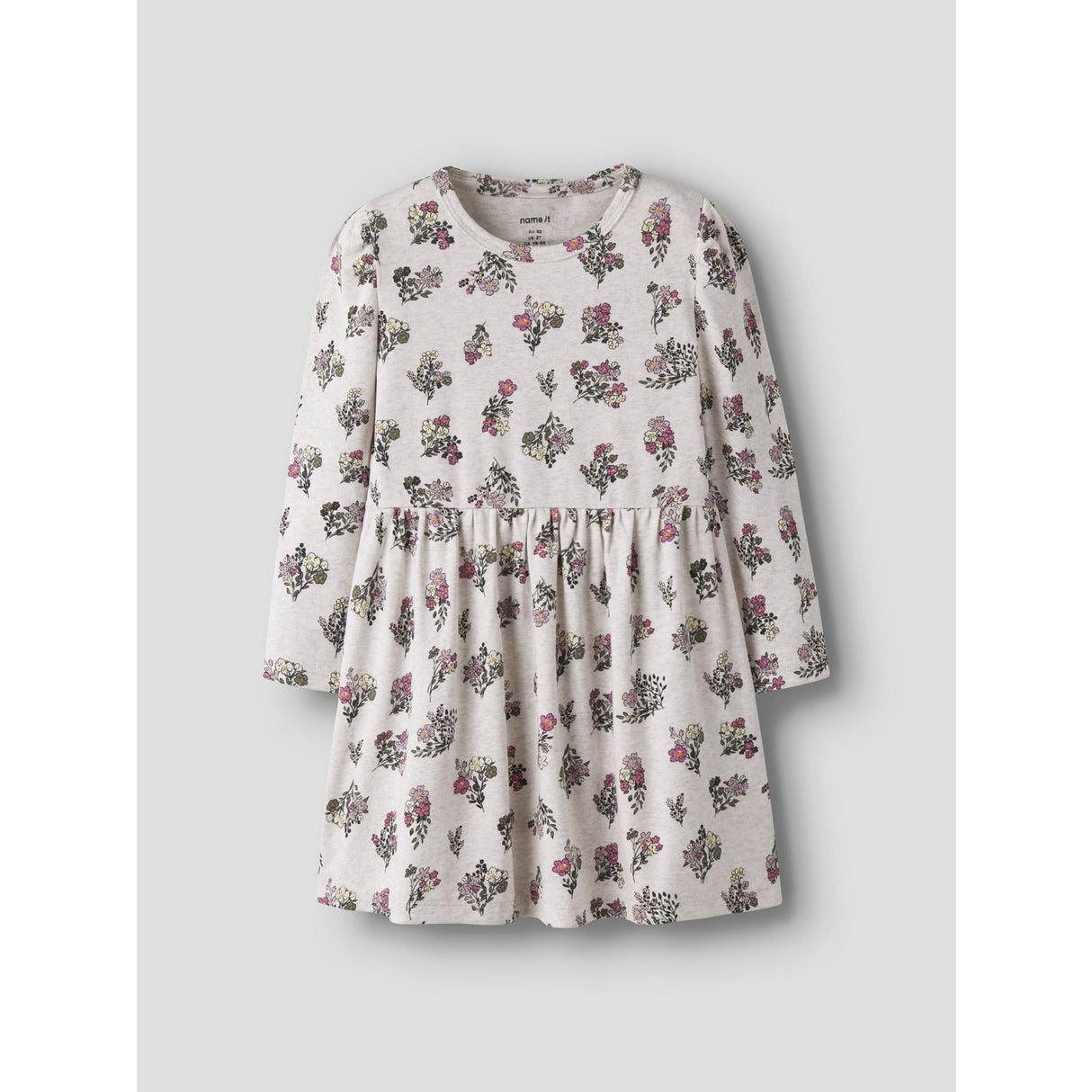 Name It Peyote Melange Nmfdoritta Ls Dress