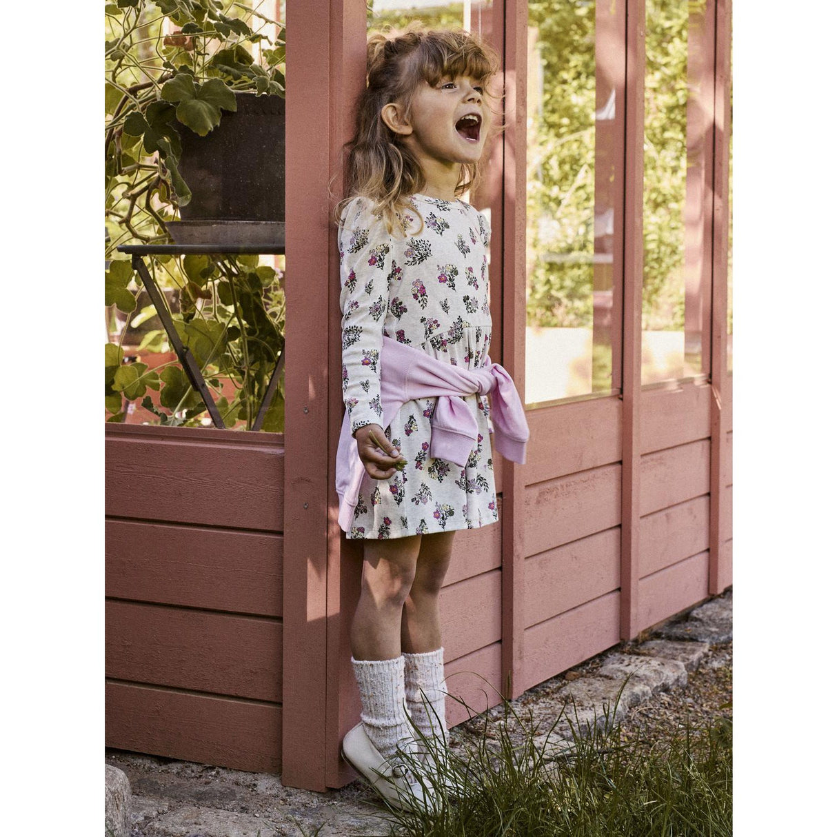 Name It Peyote Melange Nmfdoritta Ls Dress