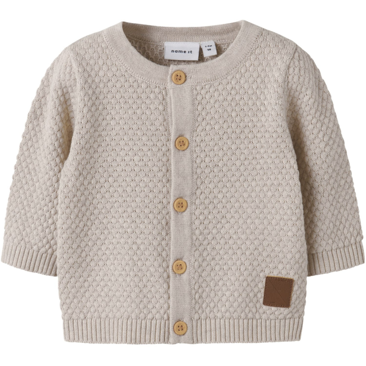 Name It Peyote Melange Nbmdenver Ls Knit Card