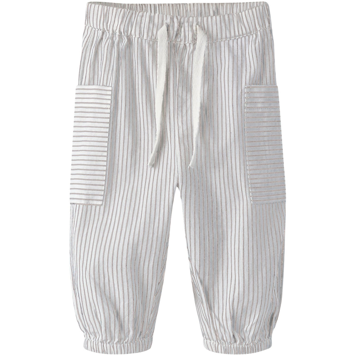 Name It Cloud Dancer Chateau Gray Nbmfar Pants