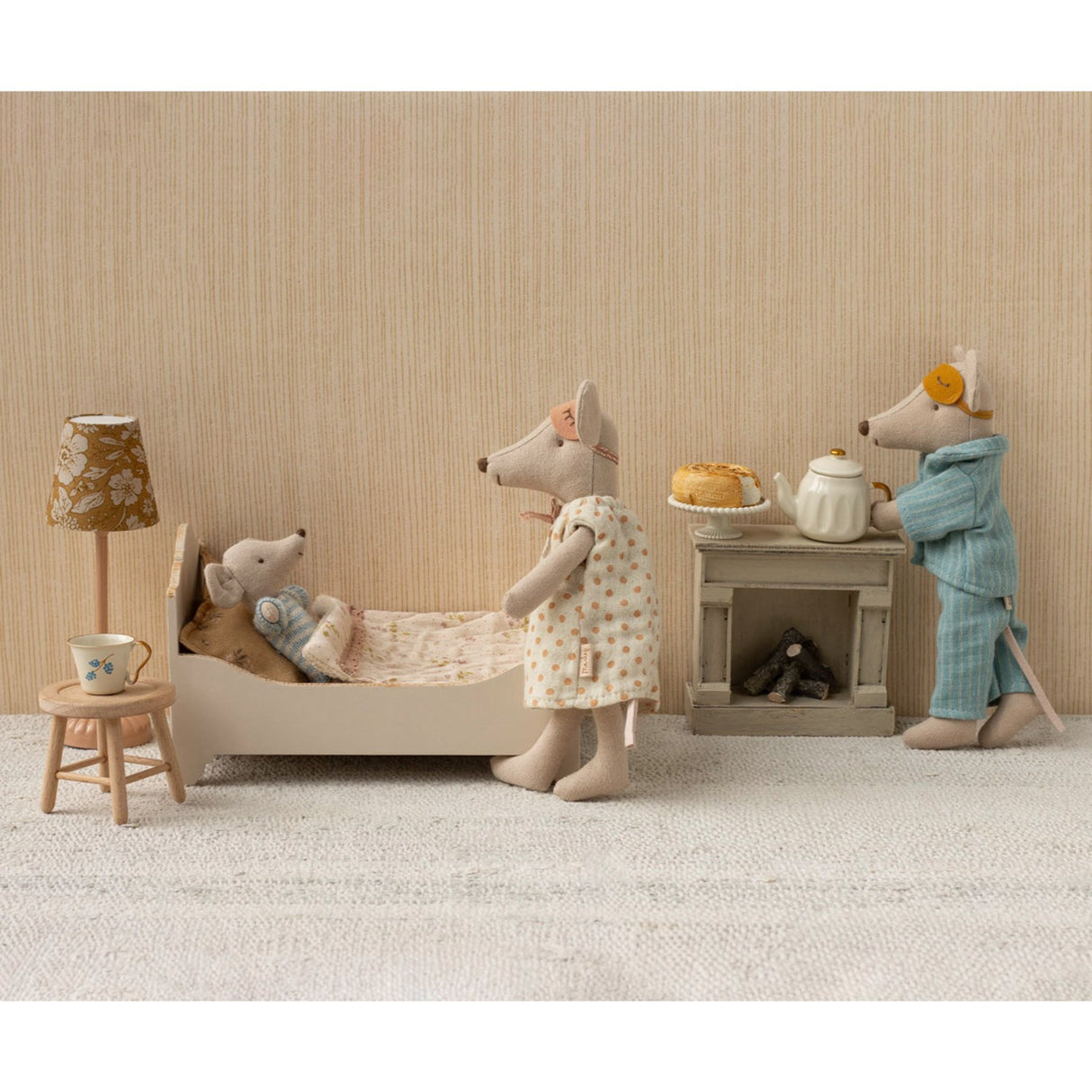 Maileg Seng, Mus - Råhvid