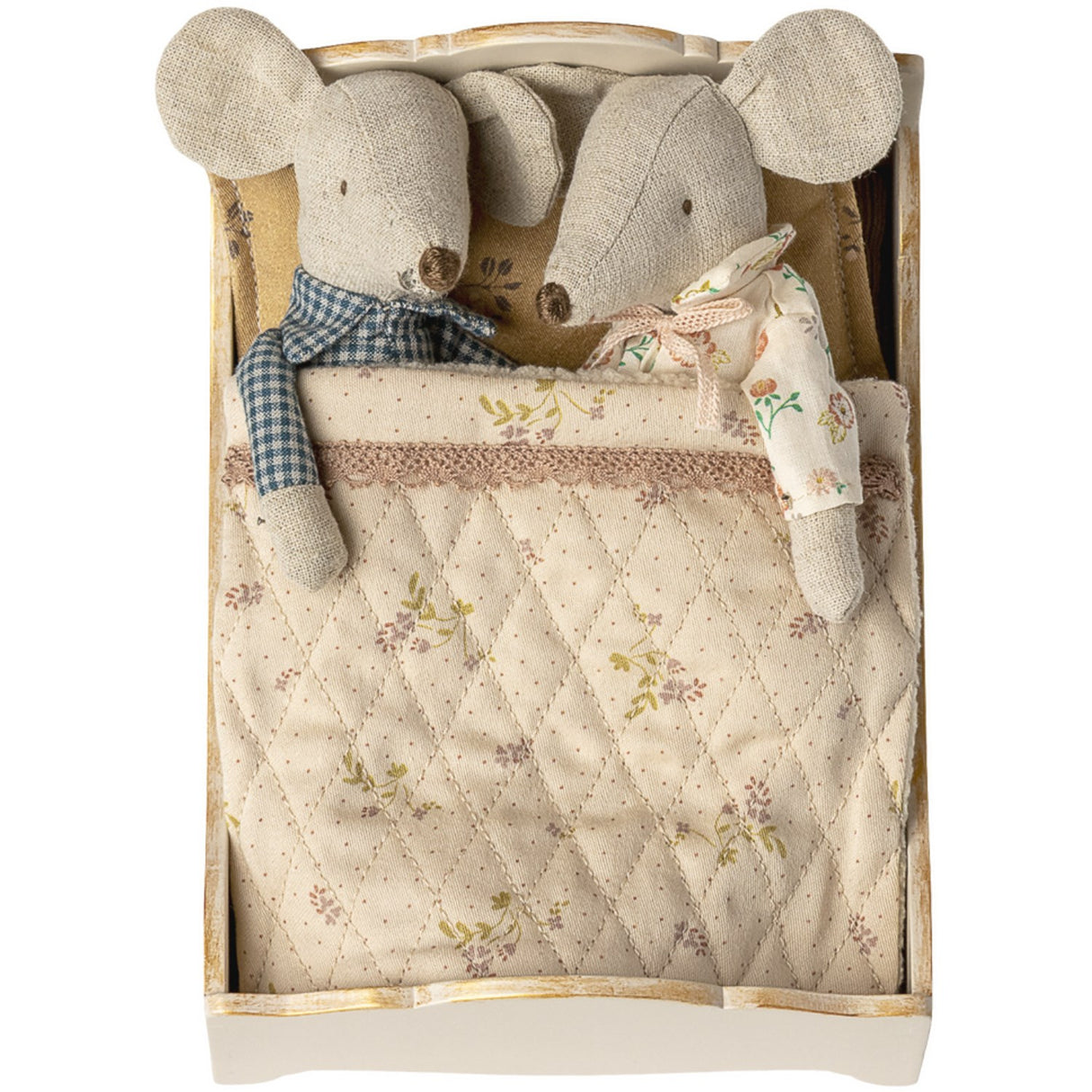 Maileg Seng, Mus - Råhvid