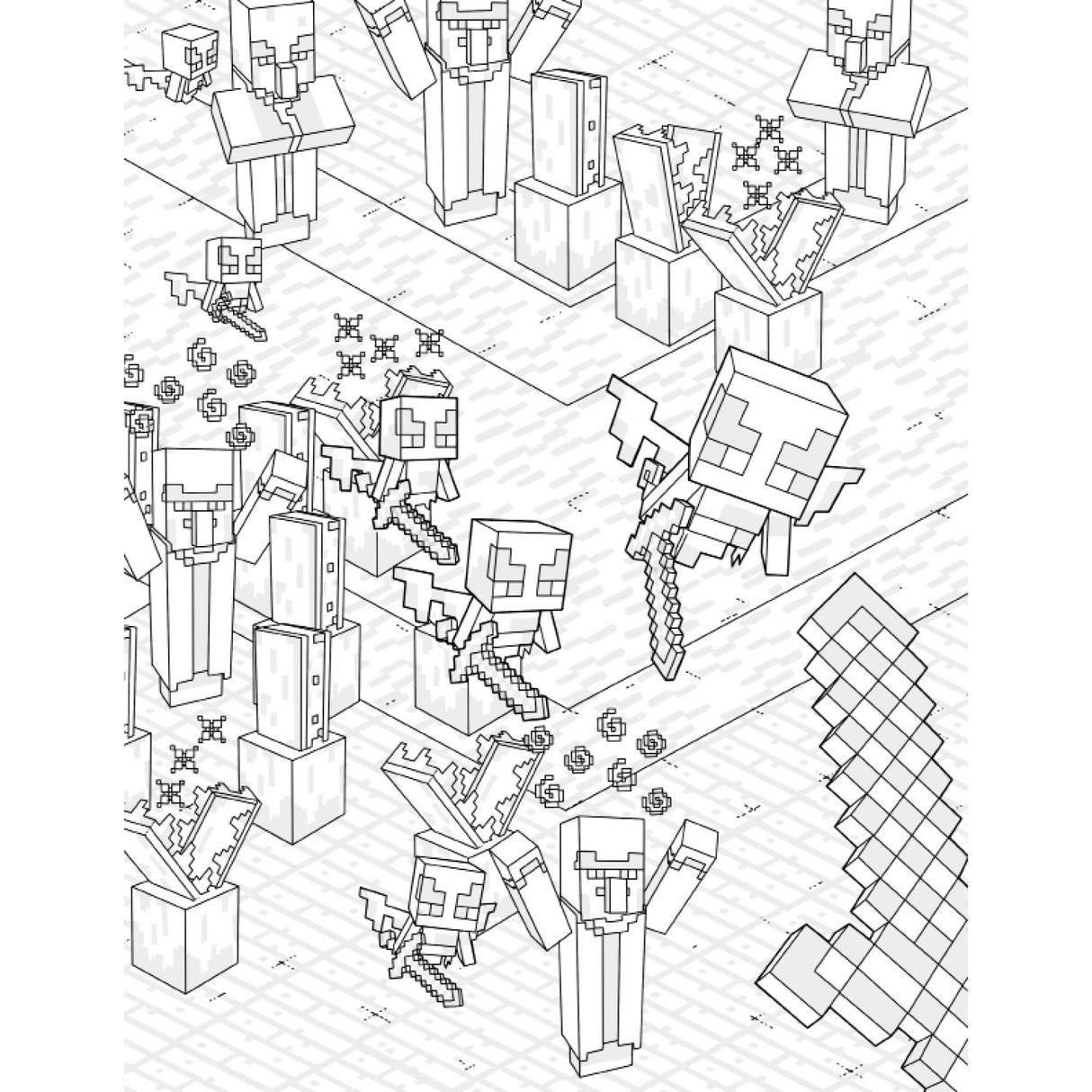 Forlaget Tukan The Official Minecraft Coloring Book