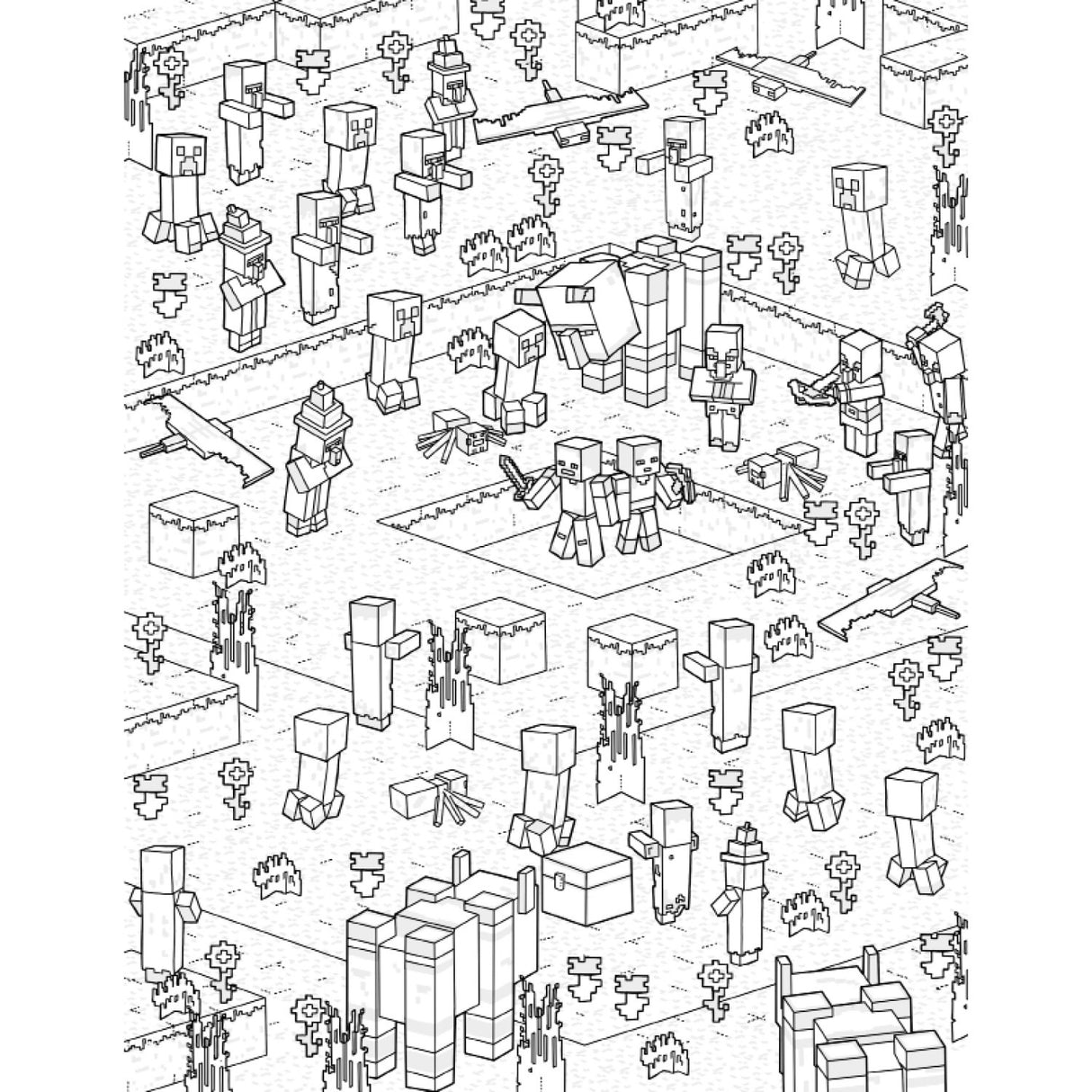 Forlaget Tukan The Official Minecraft Coloring Book