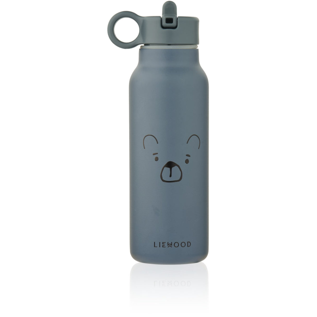LIEWOOD Mr Bear Whale Blue Falk Water Bottle 350 Ml