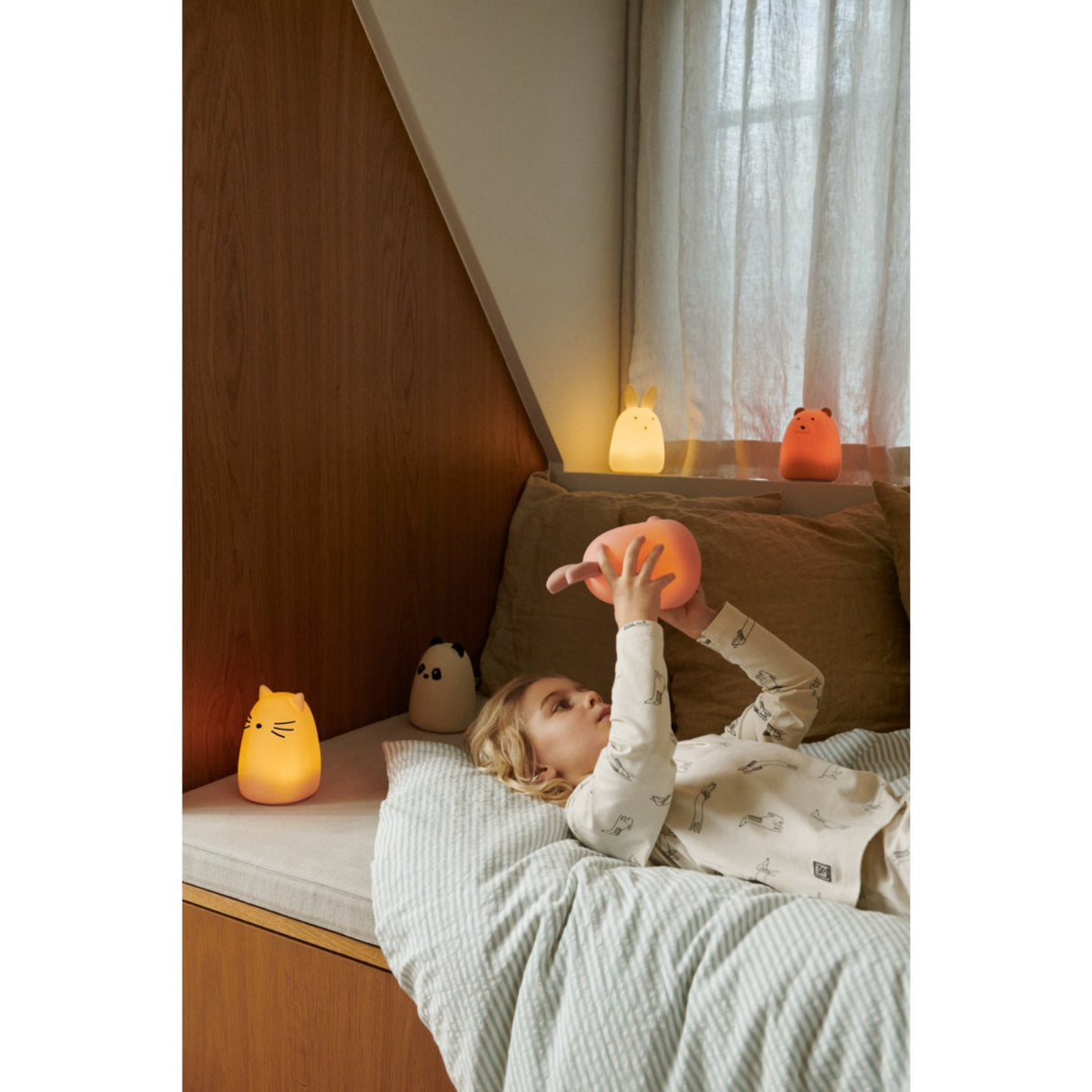 LIEWOOD Panda Creme De La Creme Winston Panda Night Light