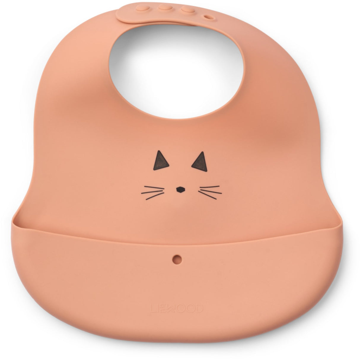 LIEWOOD Cat Appleblossom / Tuscany Rose Ember Printed Bib 2-pack