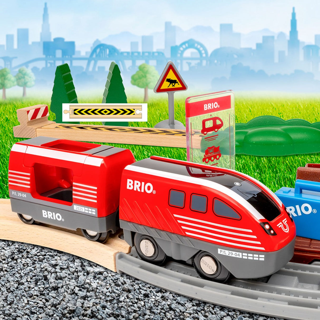 BRIO® 36102 Pull Back Togsæt