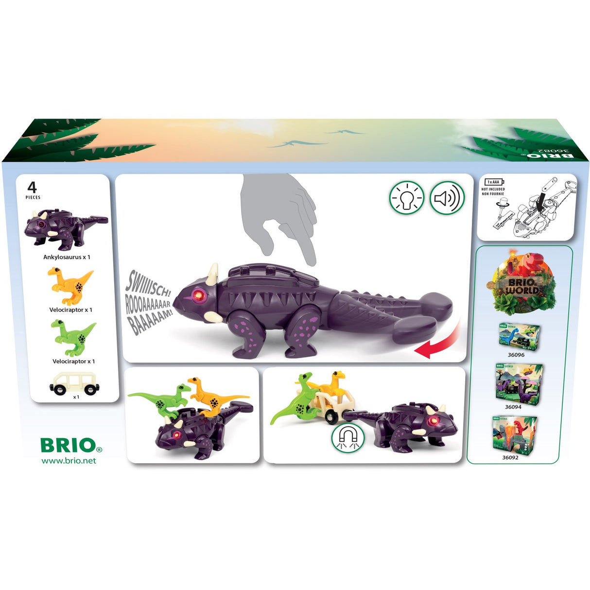 BRIO® 36082 Dinosaur Attack Legesæt