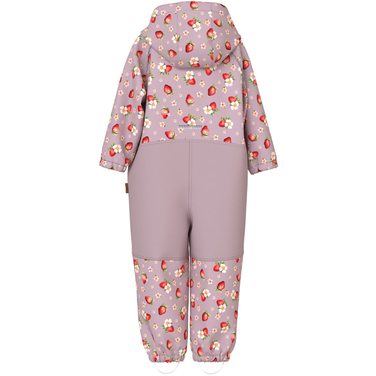 Name It Keepsake Lilac Strawberry Nmfalfa08 Softshell Suit Aop 1Fo Noos