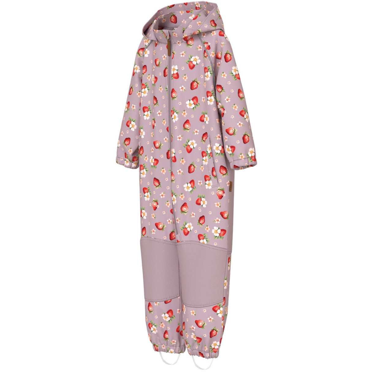 Name It Keepsake Lilac Strawberry Nmfalfa08 Softshell Suit Aop 1Fo Noos