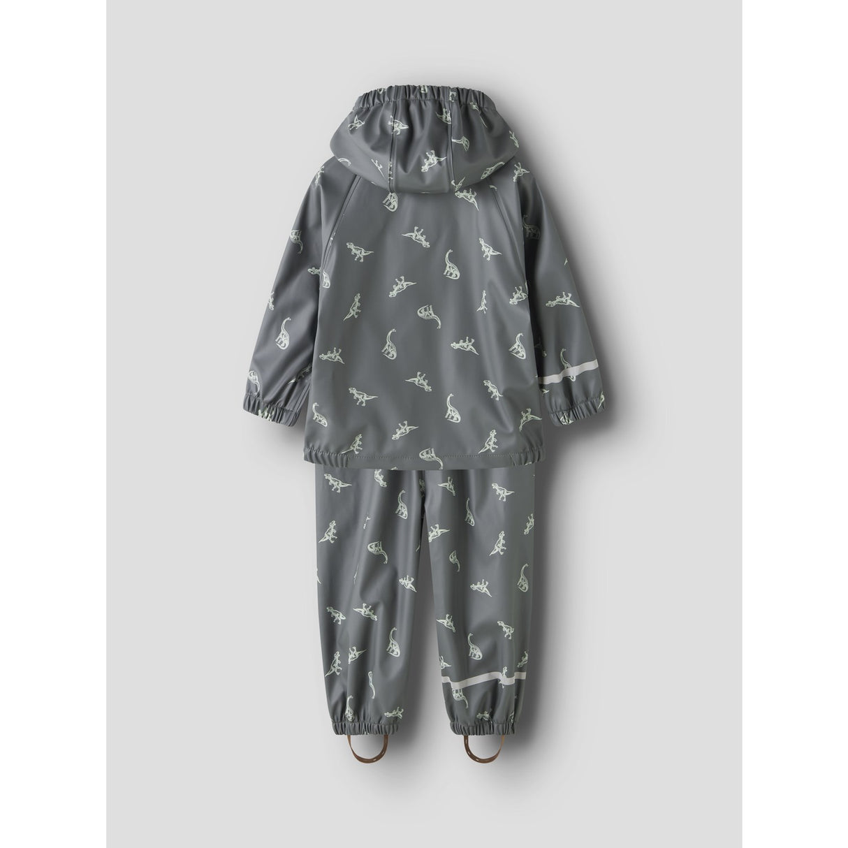 Name It Balsam Green Dino Nmmdry10 Rain Set Aop Fo
