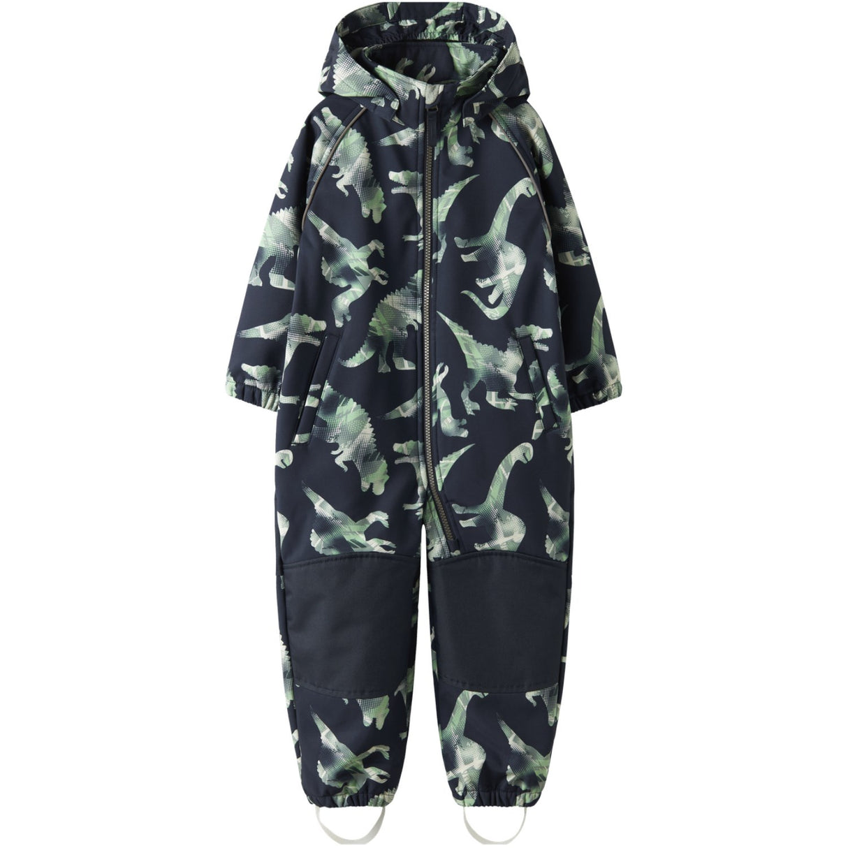 Name It Dark Sapphire Graphic Dino Nmmalfa08 Softshell Suit Aop 1Fo Noos