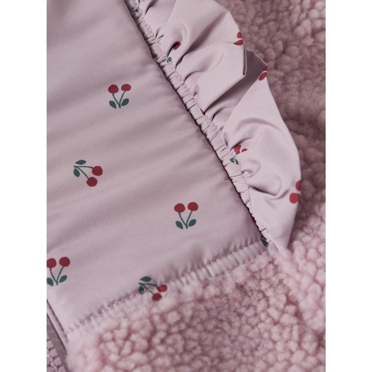 Name It Keepsake Lilac Nbfminna Sherpa Jacket