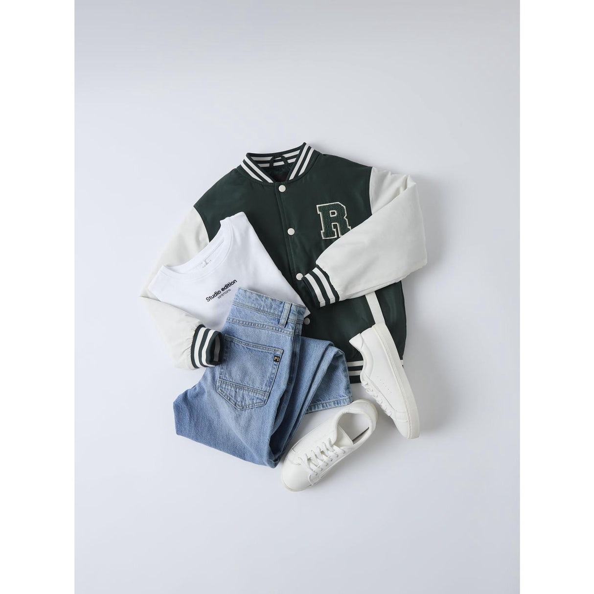 Name It Green Gables Nkmmains Varsity Jacket