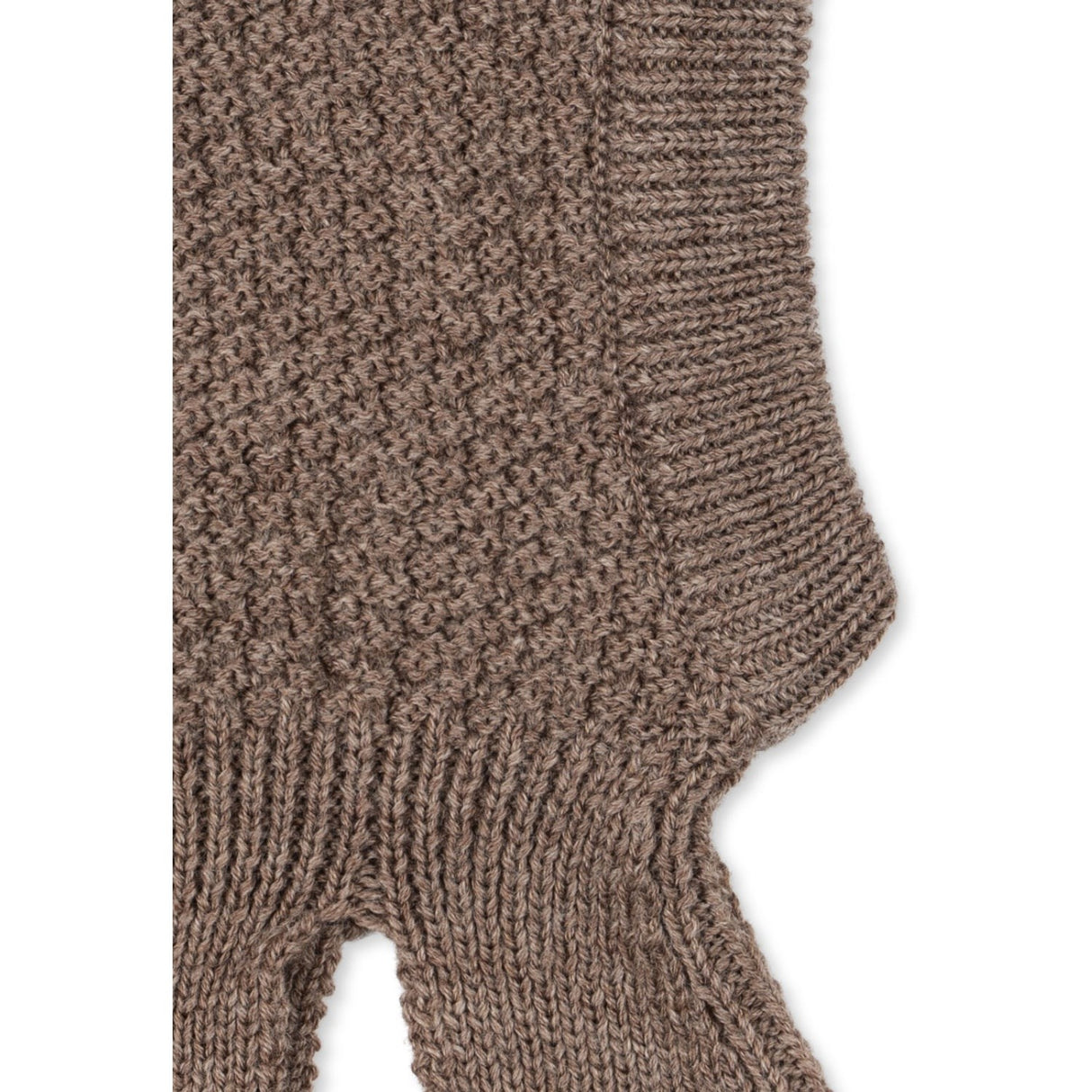 Konges Sløjd Bunny Brown Melange Fruity Balaclava