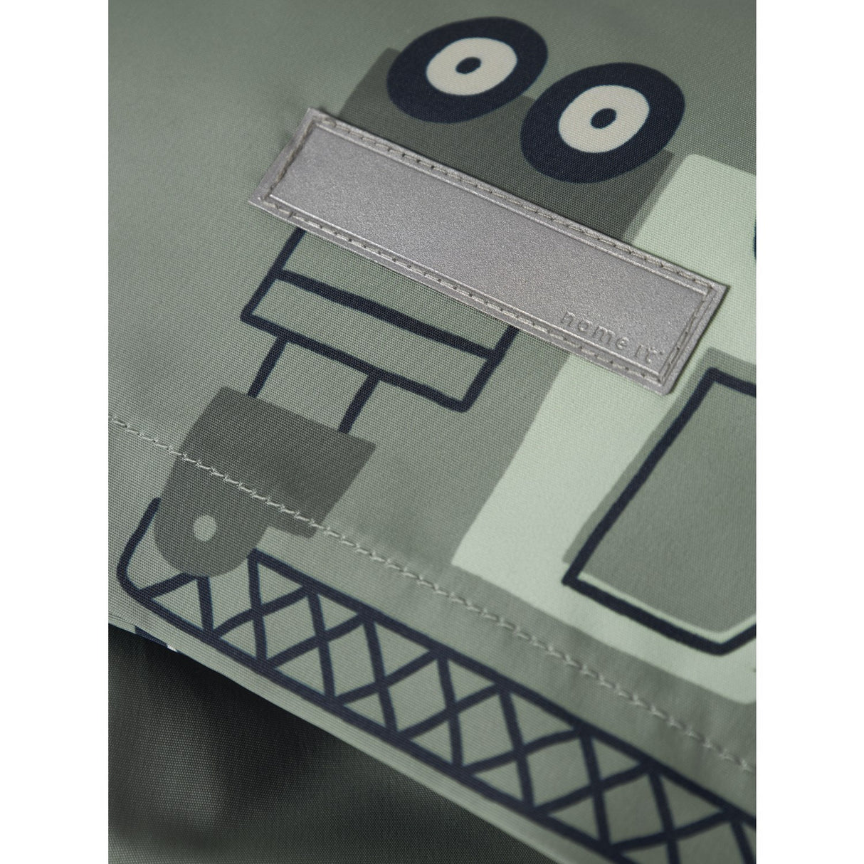 Name It Chinois Green Nmmmax Jacket Li Aop Noos