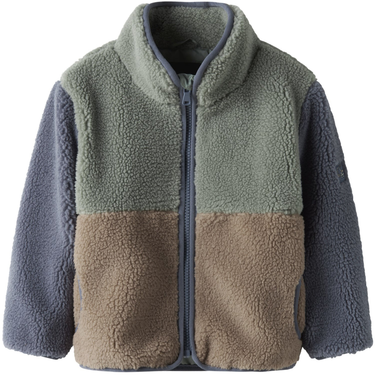 Name It Chinois Green Nmmmimba Sherpa Jacket