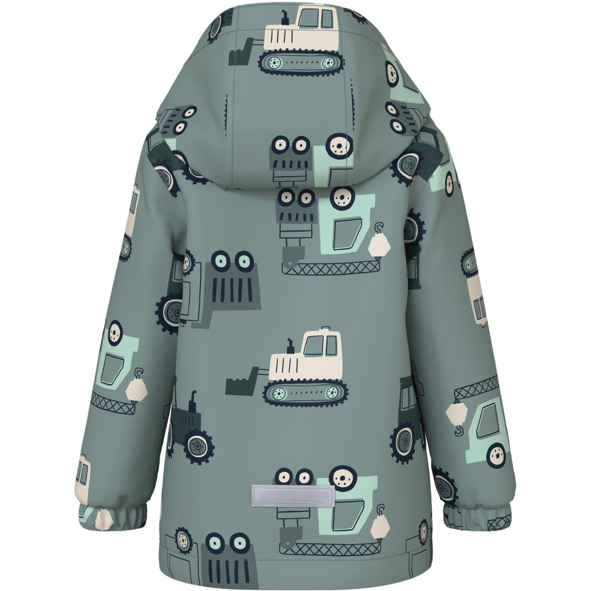 Name It Chinois Green Nmmmax Jacket Li Aop Noos