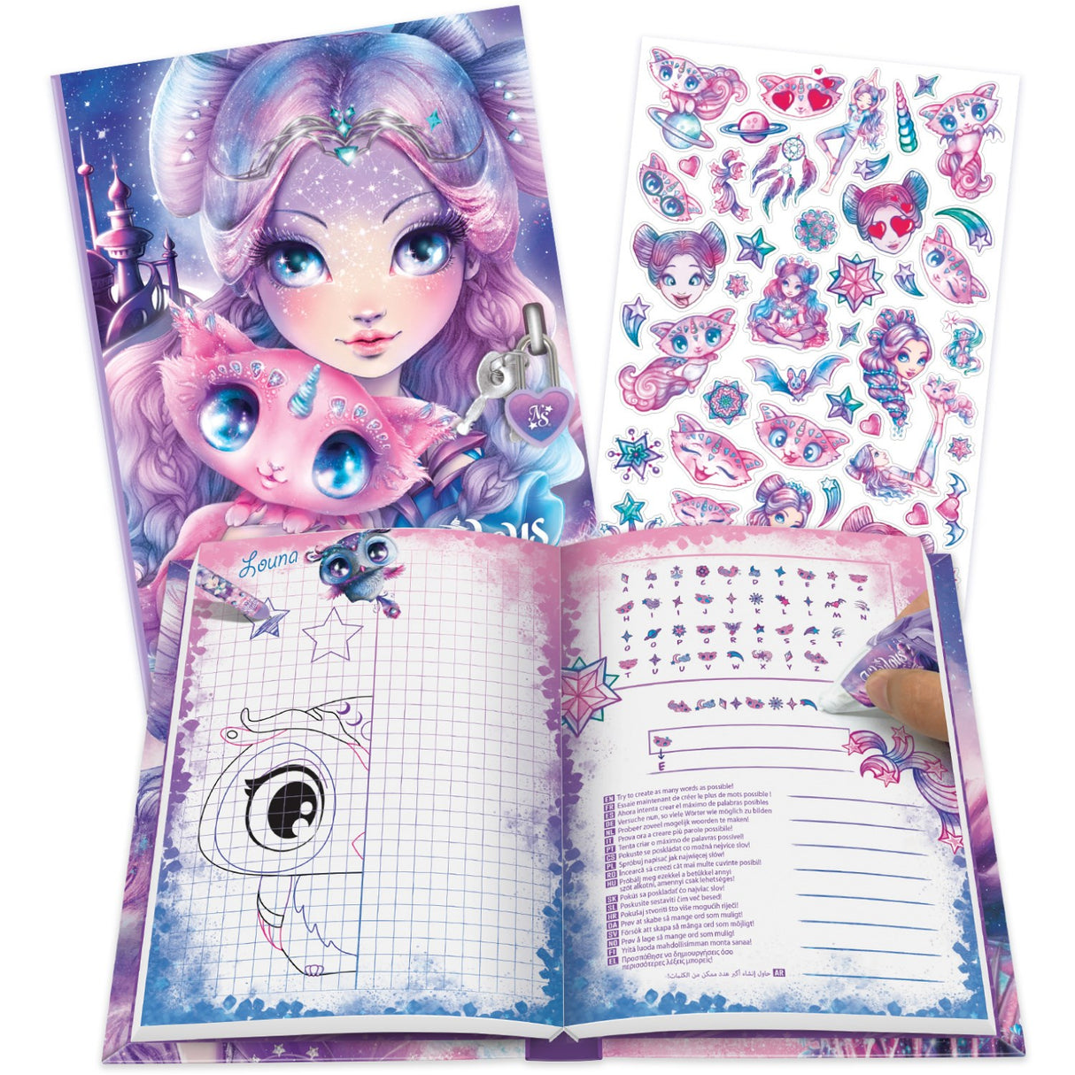 Nebulous Stars Nebulia’S Stationery Set