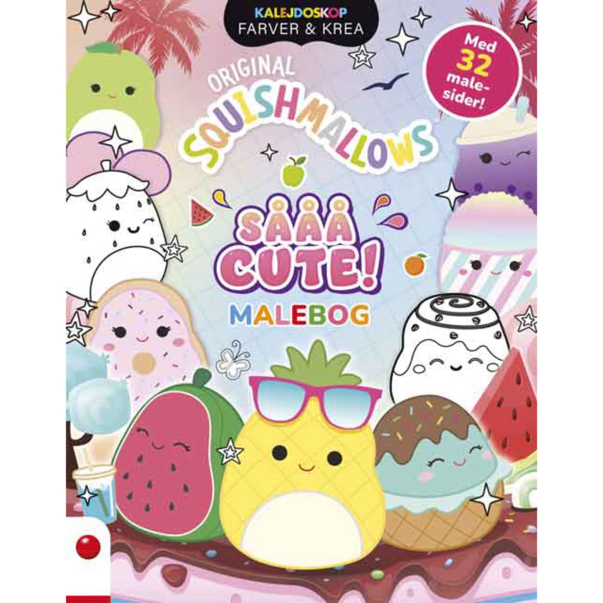 Forlaget Bolden Squishmallows Malebog: Sååå Cute!